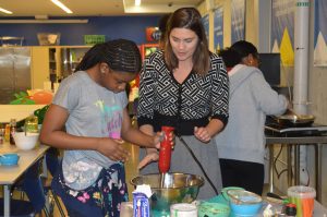 parent at cooking club