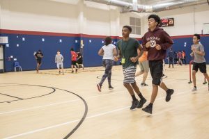 physical education class for kindergarten