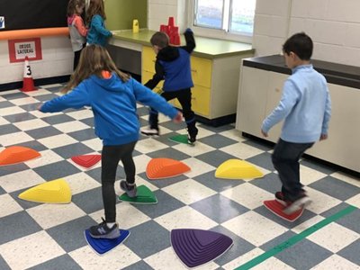 Kids Playing Indoors