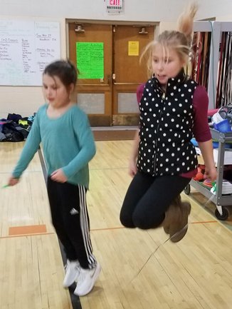 Girl Jumping Rope