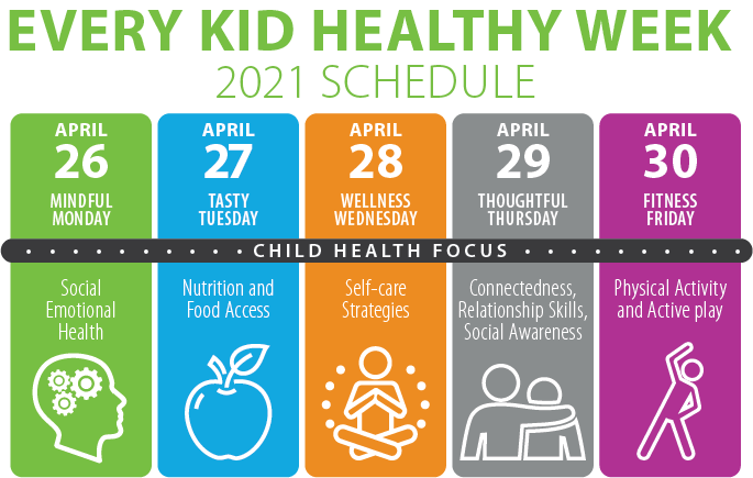 Every Kid Healthy Week Action For Healthy Kids